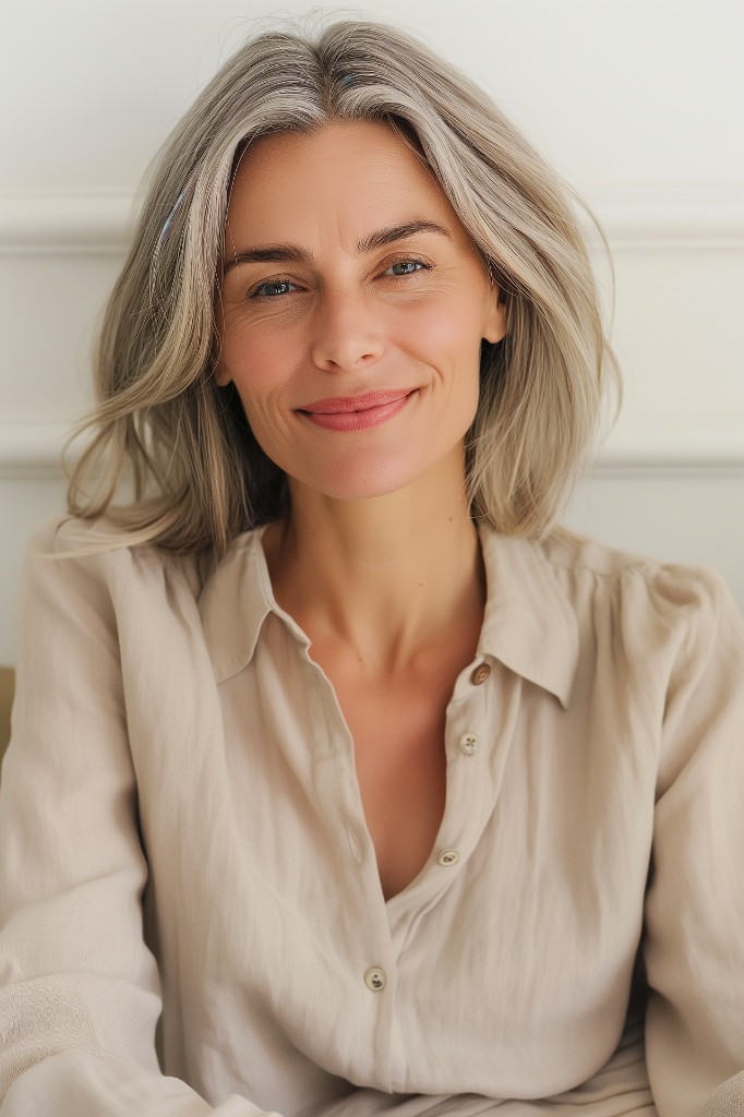 Refreshed, natural appearance after eyelid surgery